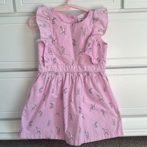 Carters bunny pink girls toddler dress 3T